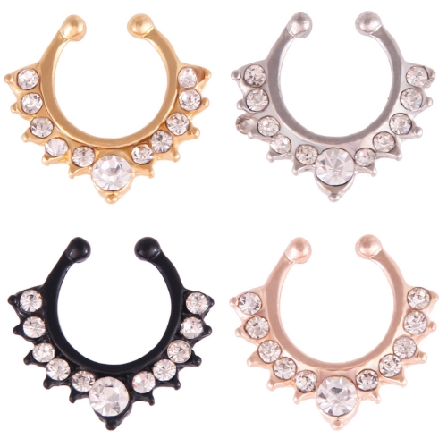 Fashion Diamond nose ring for Women Charm Jewelry